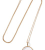 Aurelie Bidermann Baby Chivor 18 Karat Gold Sapphire Necklace